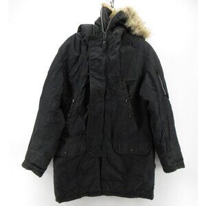 VINTAGE Spiewak Jacket Medium Golden Fleece N-3B Fur Snorkel Parka Military*